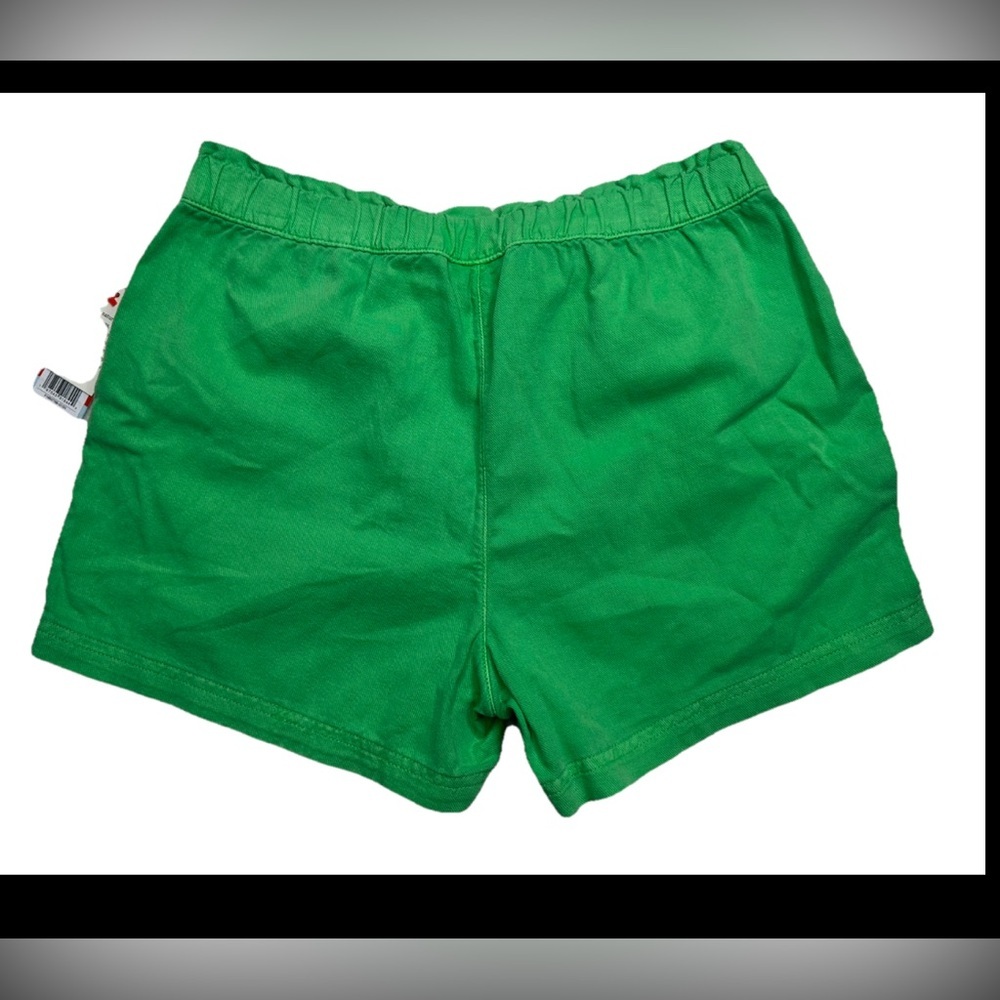 Girls Shorts Elastic Waist Band Kids Size Xl Summer Vibe Green - Picture 2 of 11
